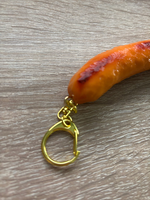Sausage Keychain