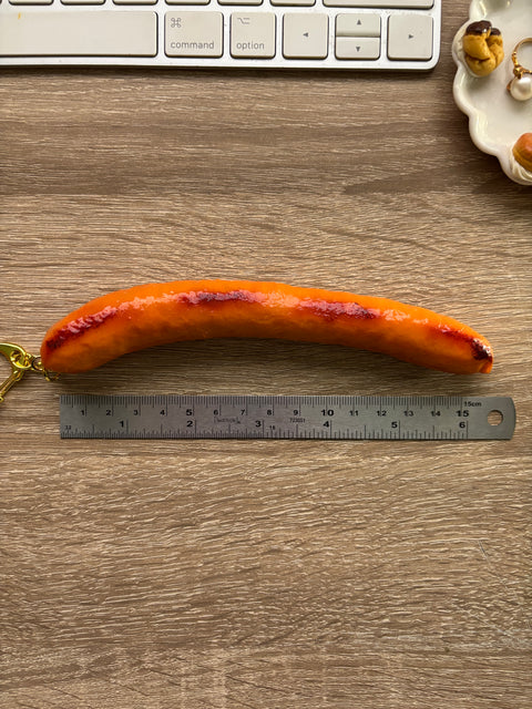 Sausage Keychain