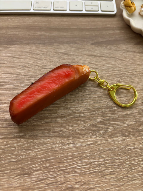 Steak Keychain