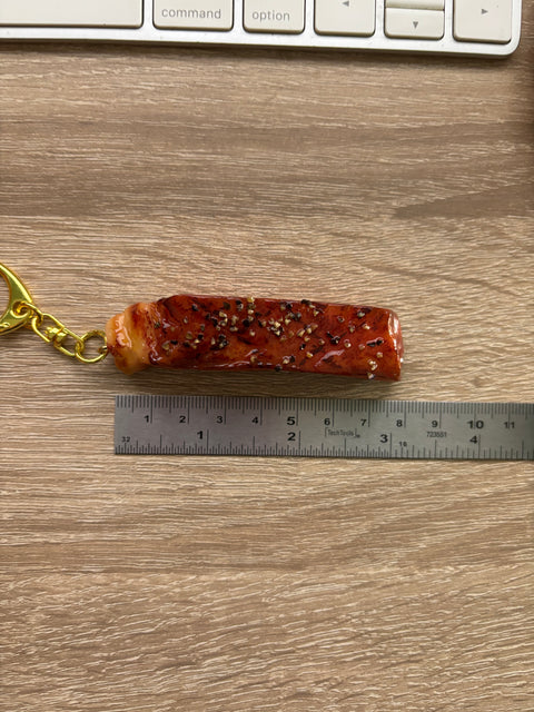 Steak Keychain