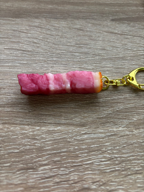 Bacon Keychain Block