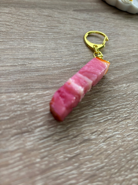 Bacon Keychain Block
