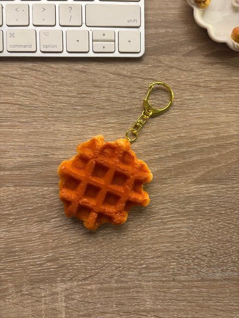 Waffle Keychain