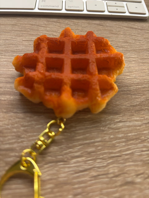Waffle Keychain