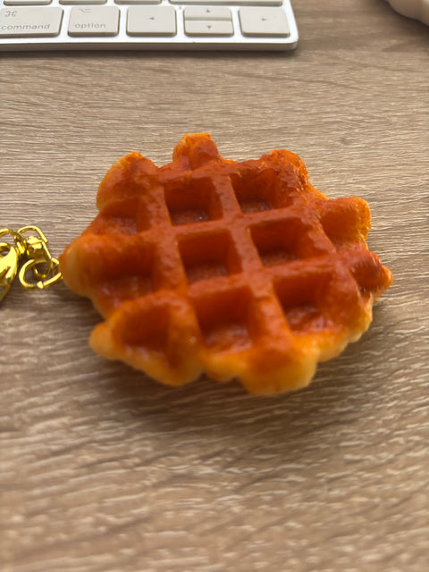 Waffle Keychain