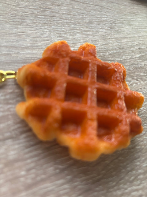Waffle Keychain