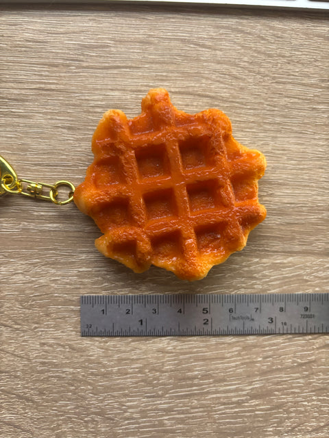 Waffle Keychain