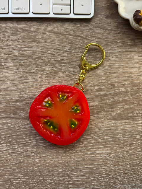 Tomato Keychain slice