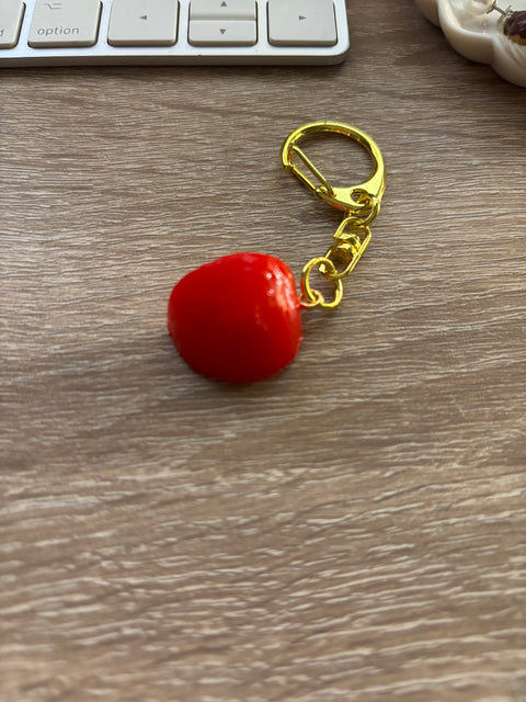 Cherry Tomato Keychain Quarter