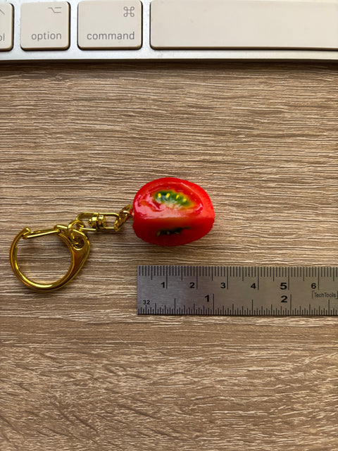 Cherry Tomato Keychain Quarter