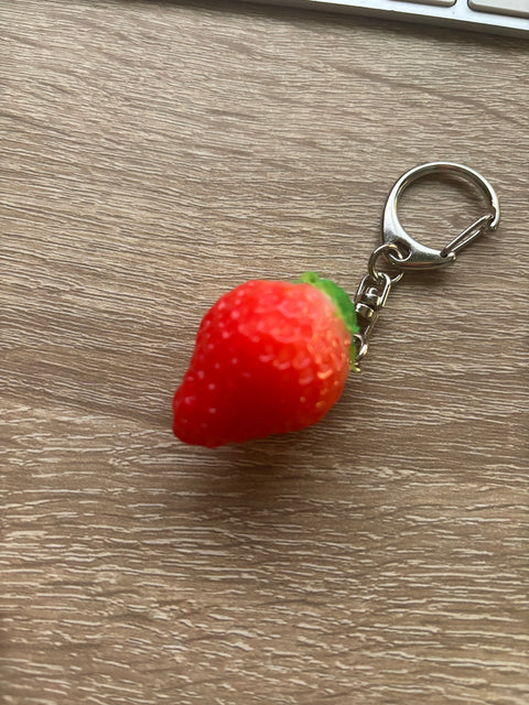 Strawberry Keychain