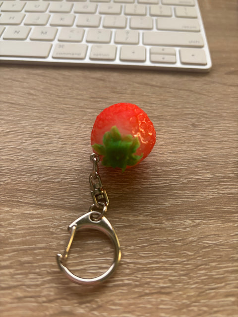 Strawberry Keychain
