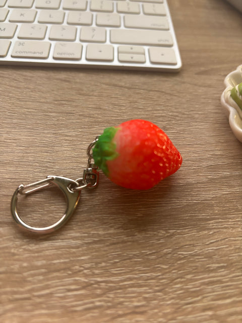 Strawberry Keychain