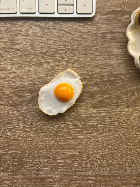 Sunny Side-Up Egg Magnet Small