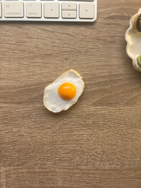 Sunny Side-Up Egg Magnet Small