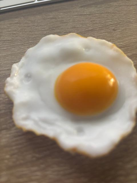 Sunny Side-Up Egg Magnet Large