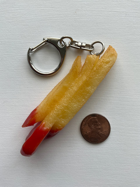 French Fries Keychain