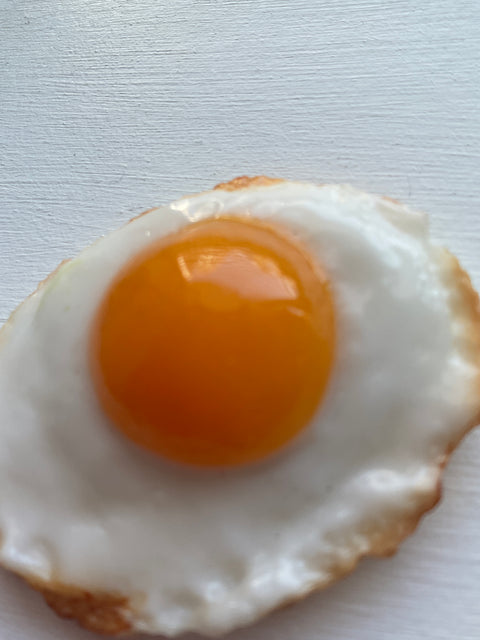 Sunny Side-Up Egg Magnet Small