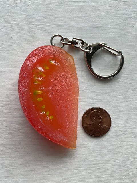 Tomato Keychain