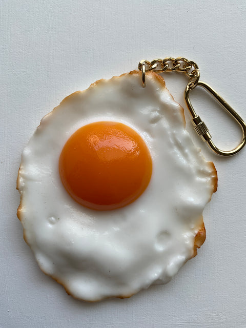 Cute Poached Egg Keychain 1 Pieces PVC Simulation Fried Egg Food Pendant  Delicious Food Key Ring Sch…See more Cute Poached Egg Keychain 1 Pieces PVC