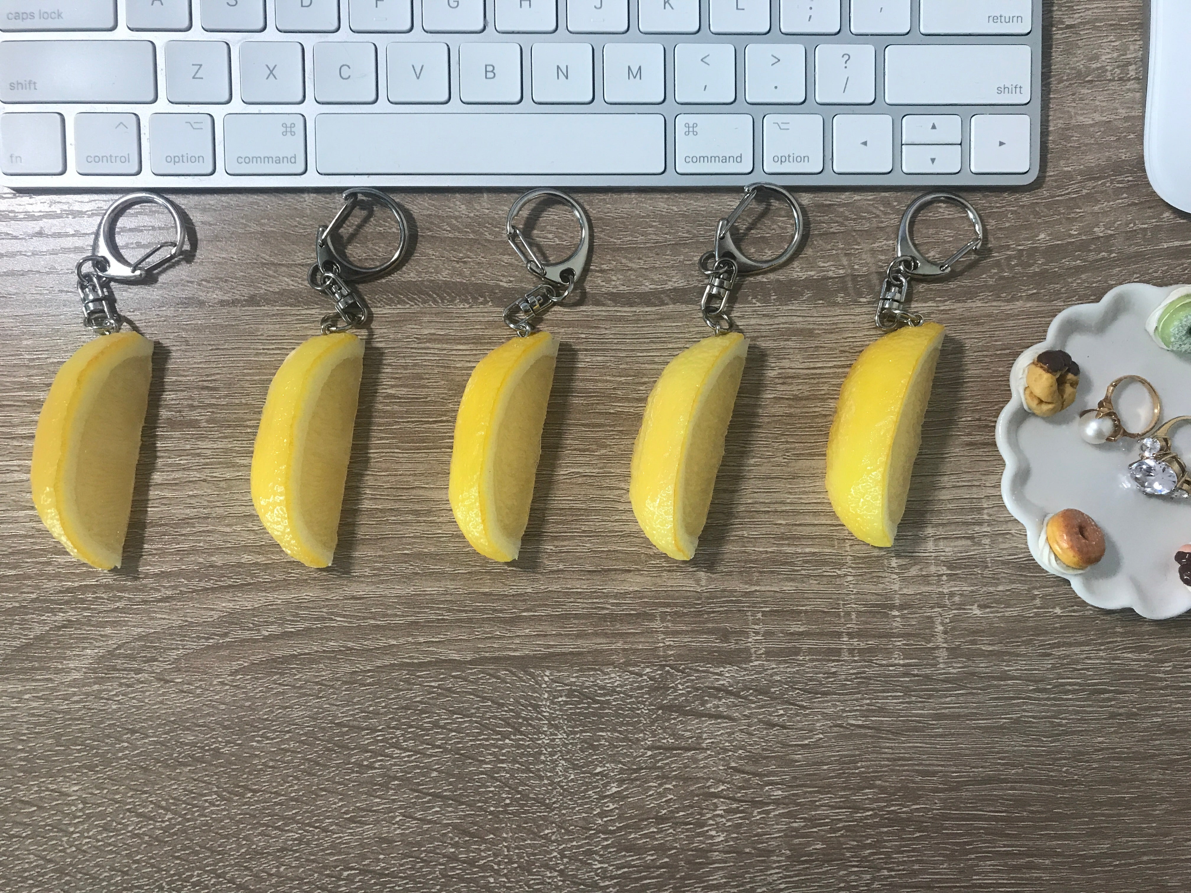 Lemon Keychain WEDGE – P FACTORY