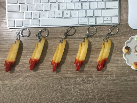 French Fries Keychain