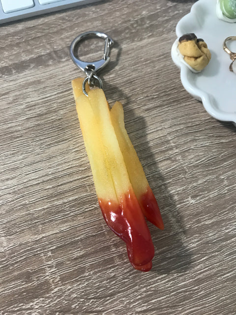 French Fries Keychain