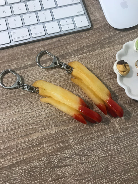 French Fries Keychain