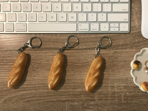 Baguette Keychain