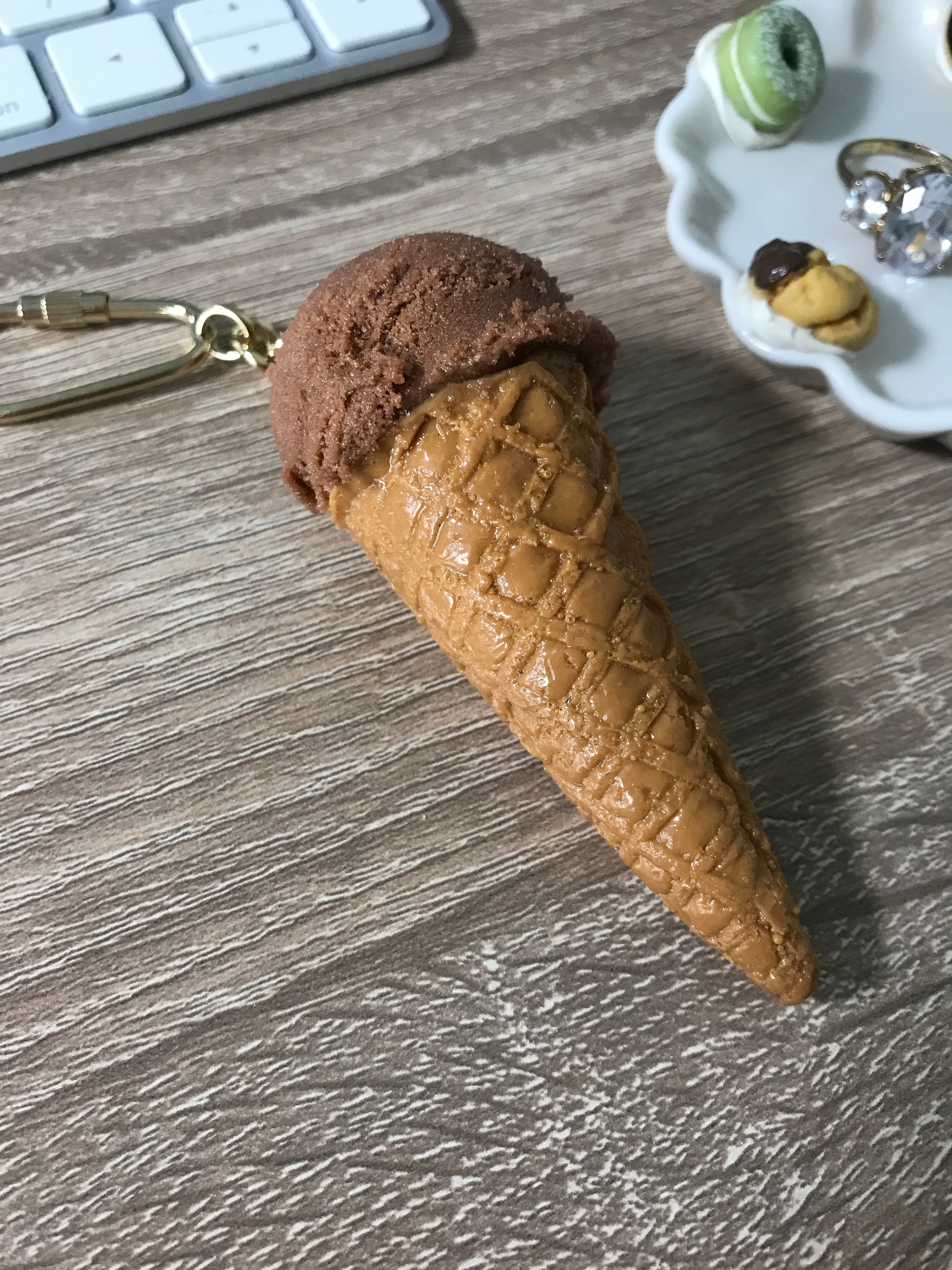 Ice clearance cream keychain